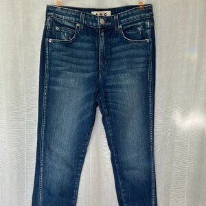 AMO jeans sz 28 high Rise Twist skinny
